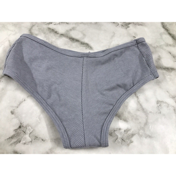 * Pink by Victoria’s Cheekster Thong Gray "PRIDE" SIZE XS - Picture 3 of 3